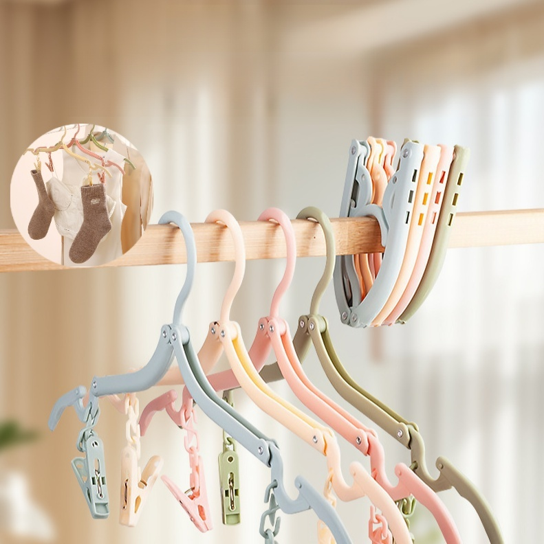 Travel Folding Clothes Hanger