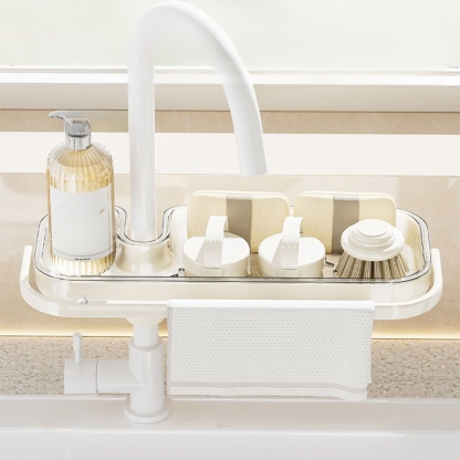 Multi-layer cleaning cloth storage rack