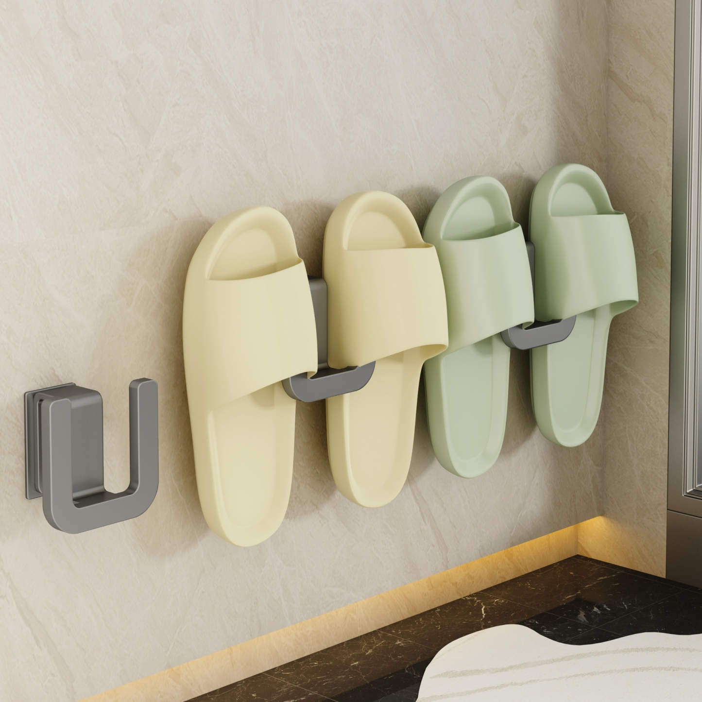 Bathroom Slipper Storage Rack