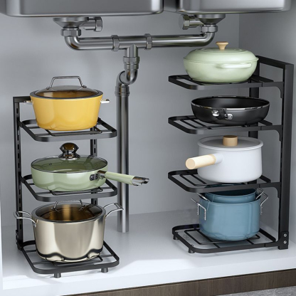 Kitchen Stainless Steel Shelf Storage Rack