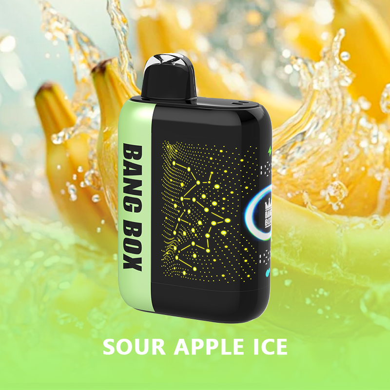 SOUR APPLE ICE - BANG BOX 42000 Puffs Disposable Vape