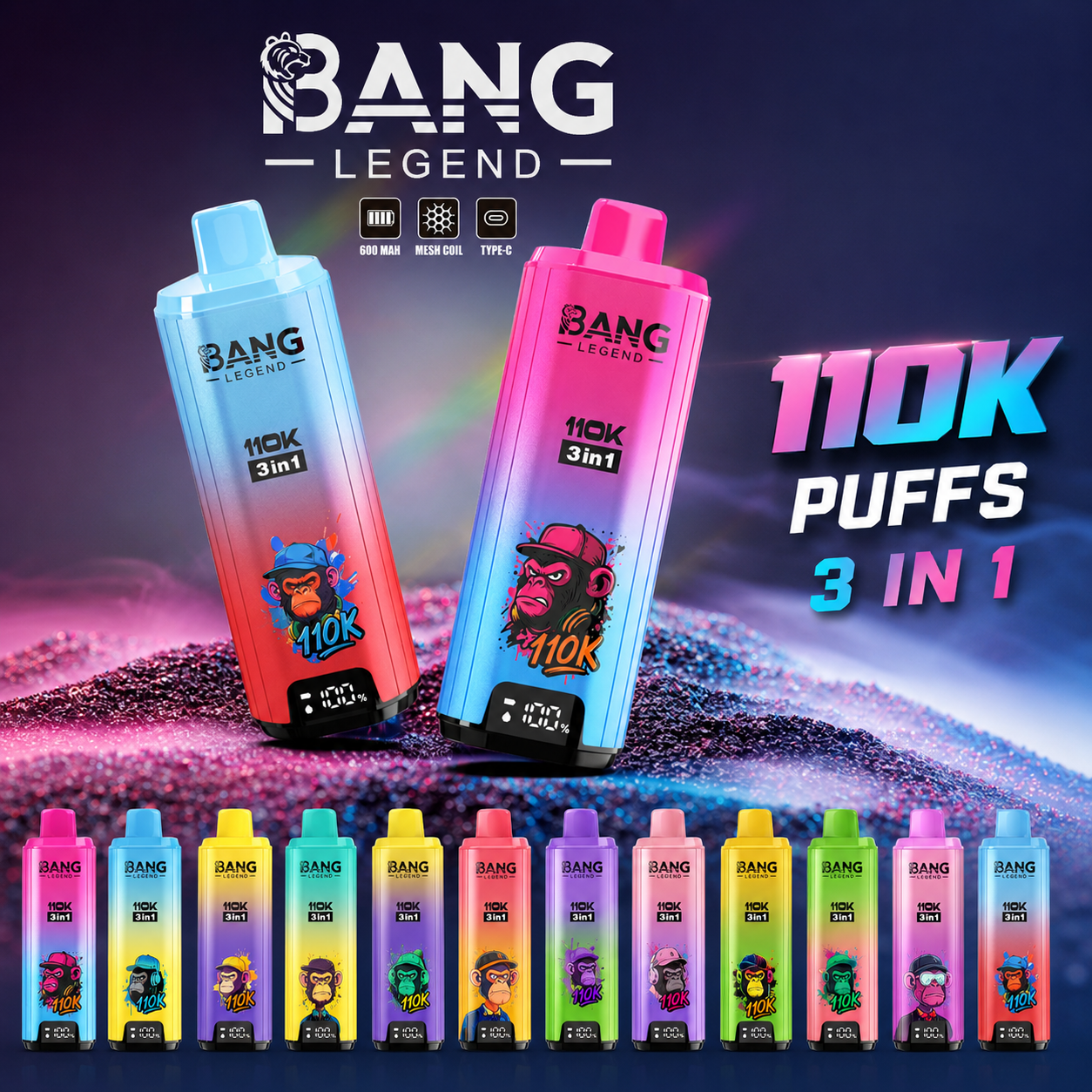 Bang Blaze 110000 Puffs Disposable Vape