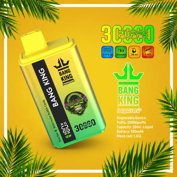 Bang King 30000 Puffs Disposable Vape 