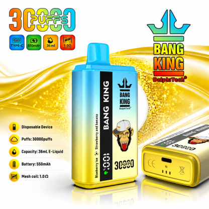 Bang King 30000 Puffs Disposable Vape 