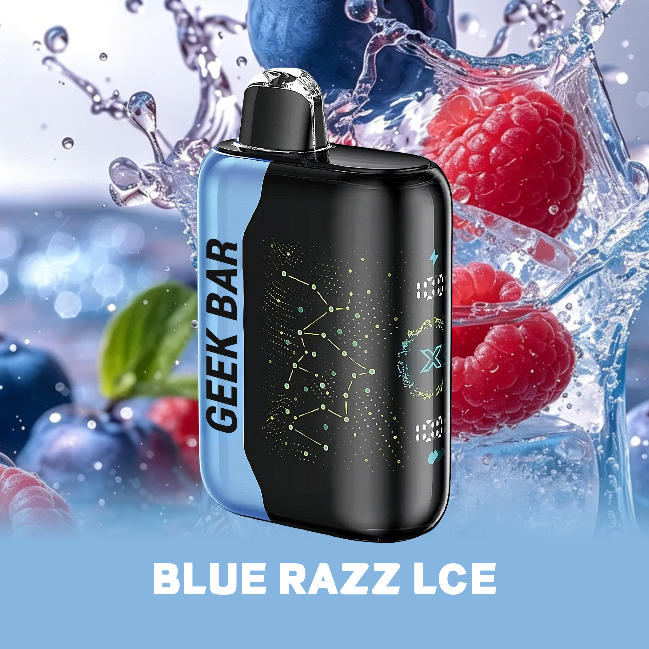 GEEK BAR 35000 Puffs Disposable Vape – Blue Razz Ice