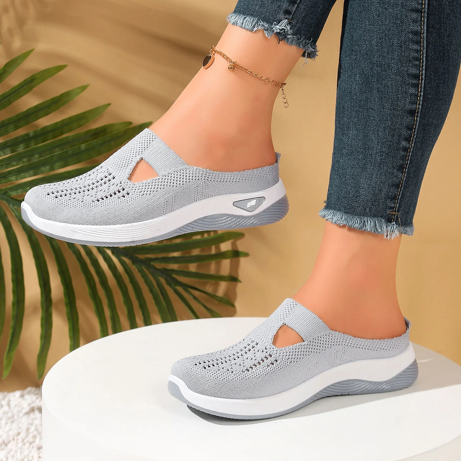 🔥50% OFF🔥Women's Comfortable Breathable Knitted Shoes