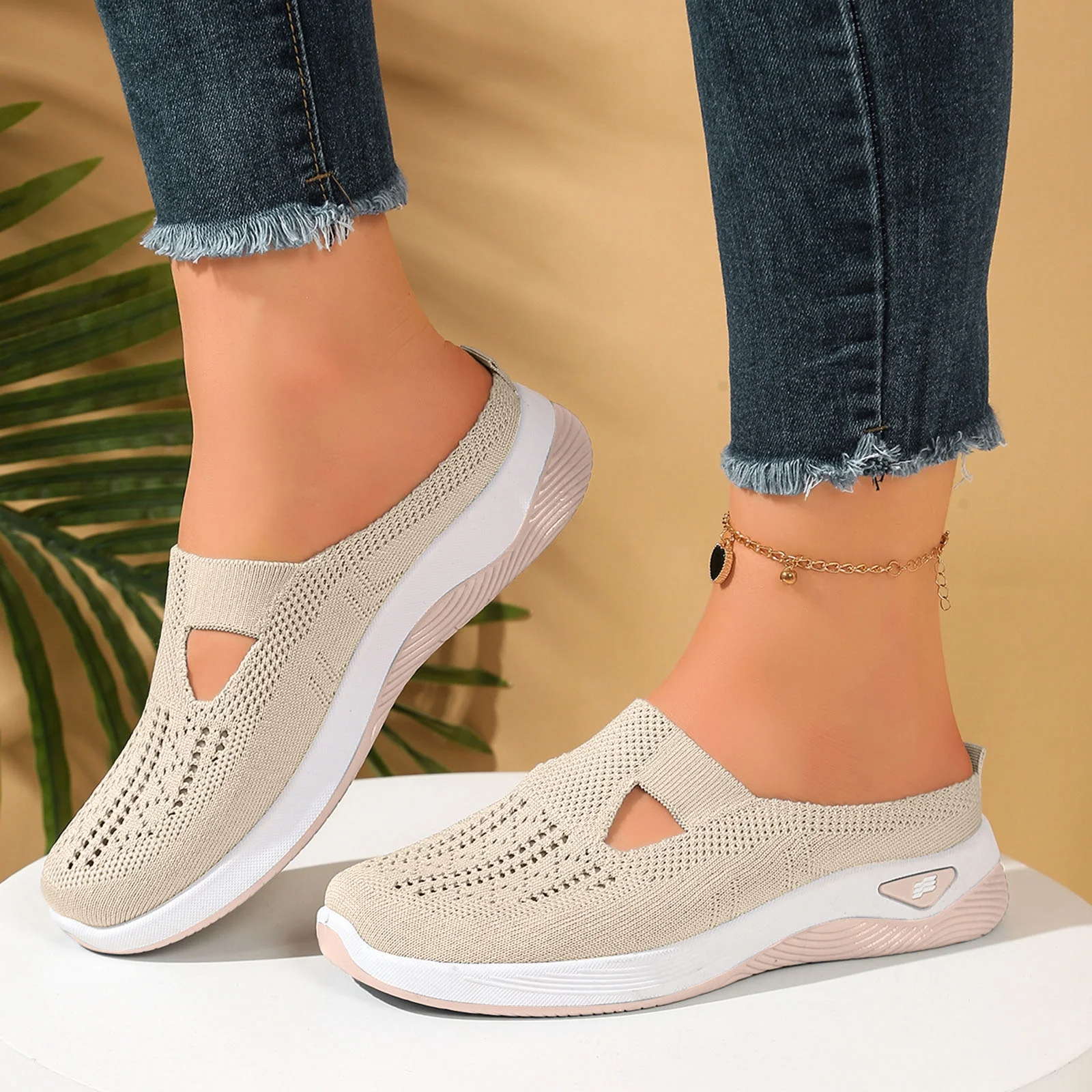🔥50% OFF🔥Women's Comfortable Breathable Knitted Shoes