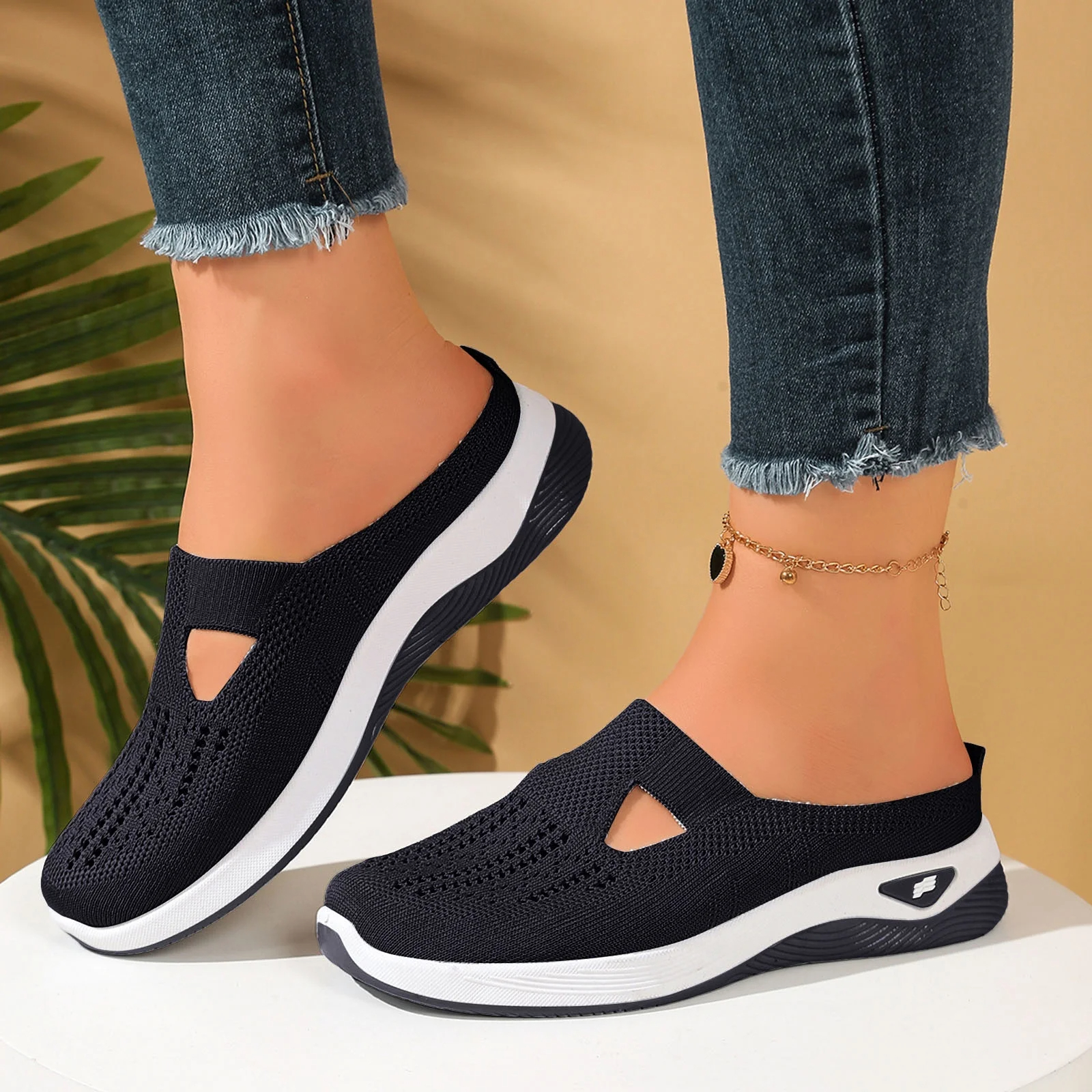 🔥50% OFF🔥Women's Comfortable Breathable Knitted Shoes