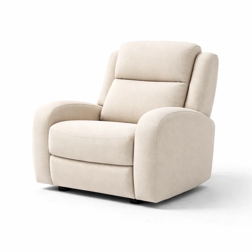 Modern Fabric Recliner Armchair-NestSolara