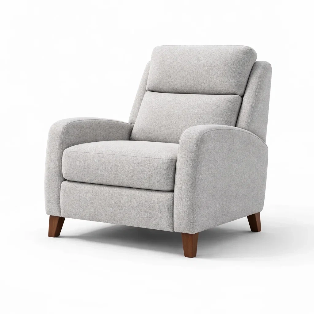 Upholstered Fabric Armchair-NestSolara