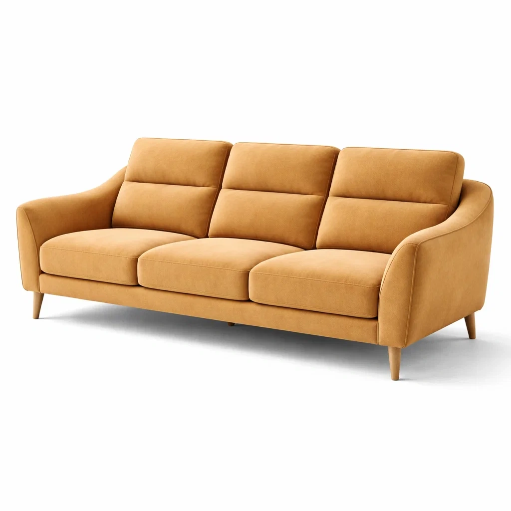 Modern Fabric Living Room Sofa-NestSolara