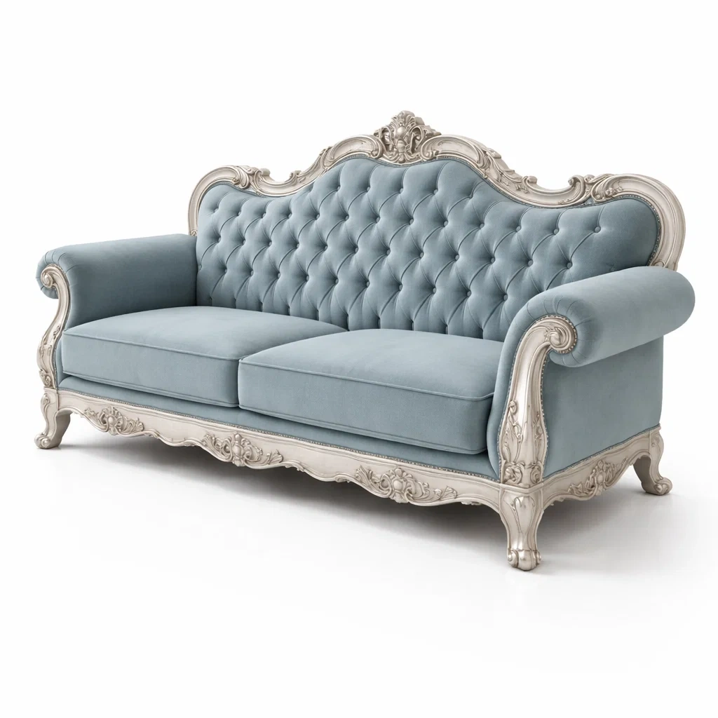 Classic Tufted Luxury Sofa-NestSolara