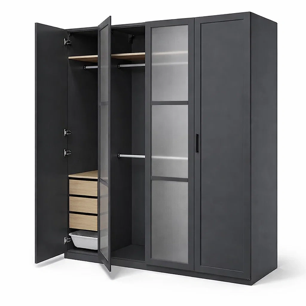 Modern Large Storage Wardrobe Closet-NestSolara