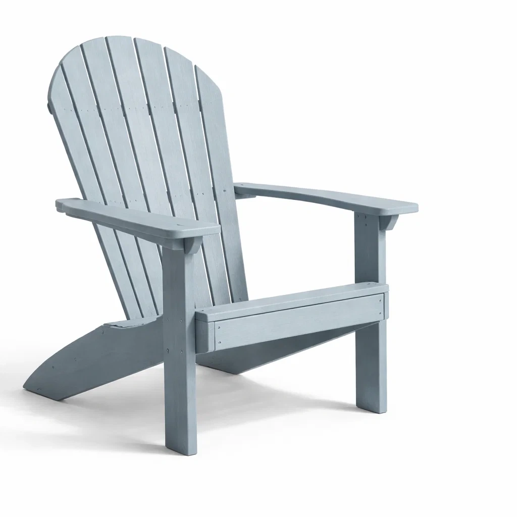 Adirondackstuhl aus holz blau-FURNISHELITECO