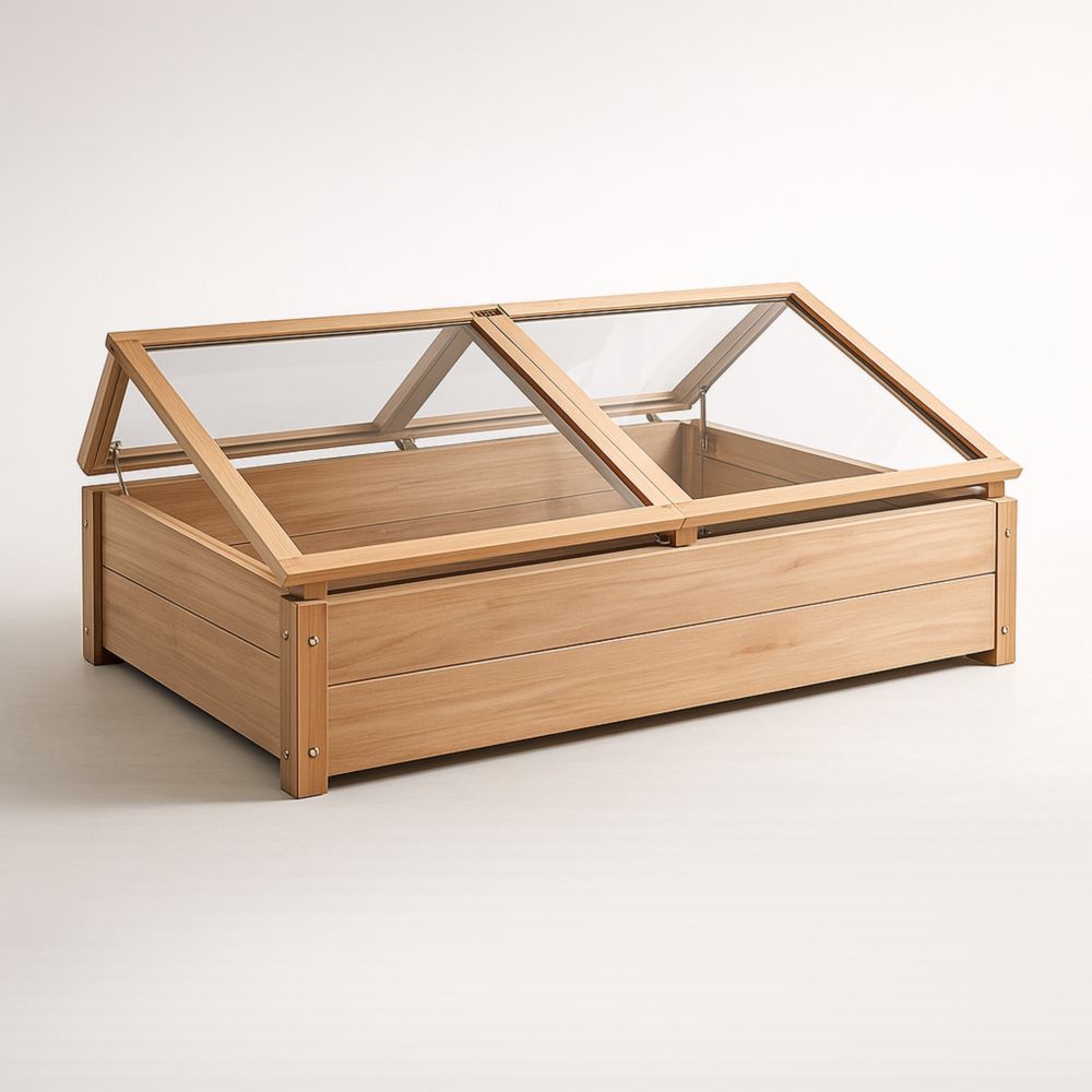 Serra in Legno di Pino con Vetro Temperato