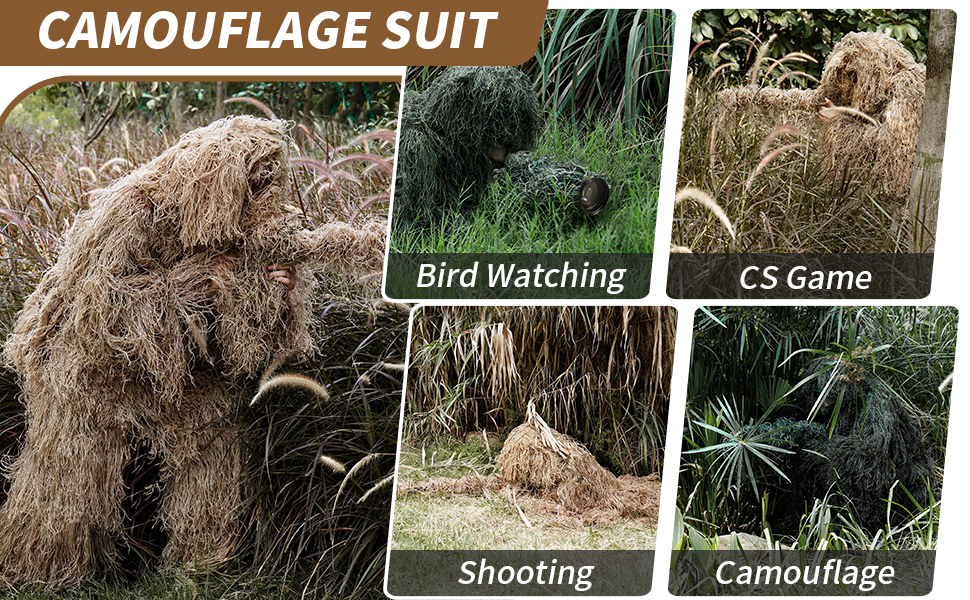 camouflage suit
