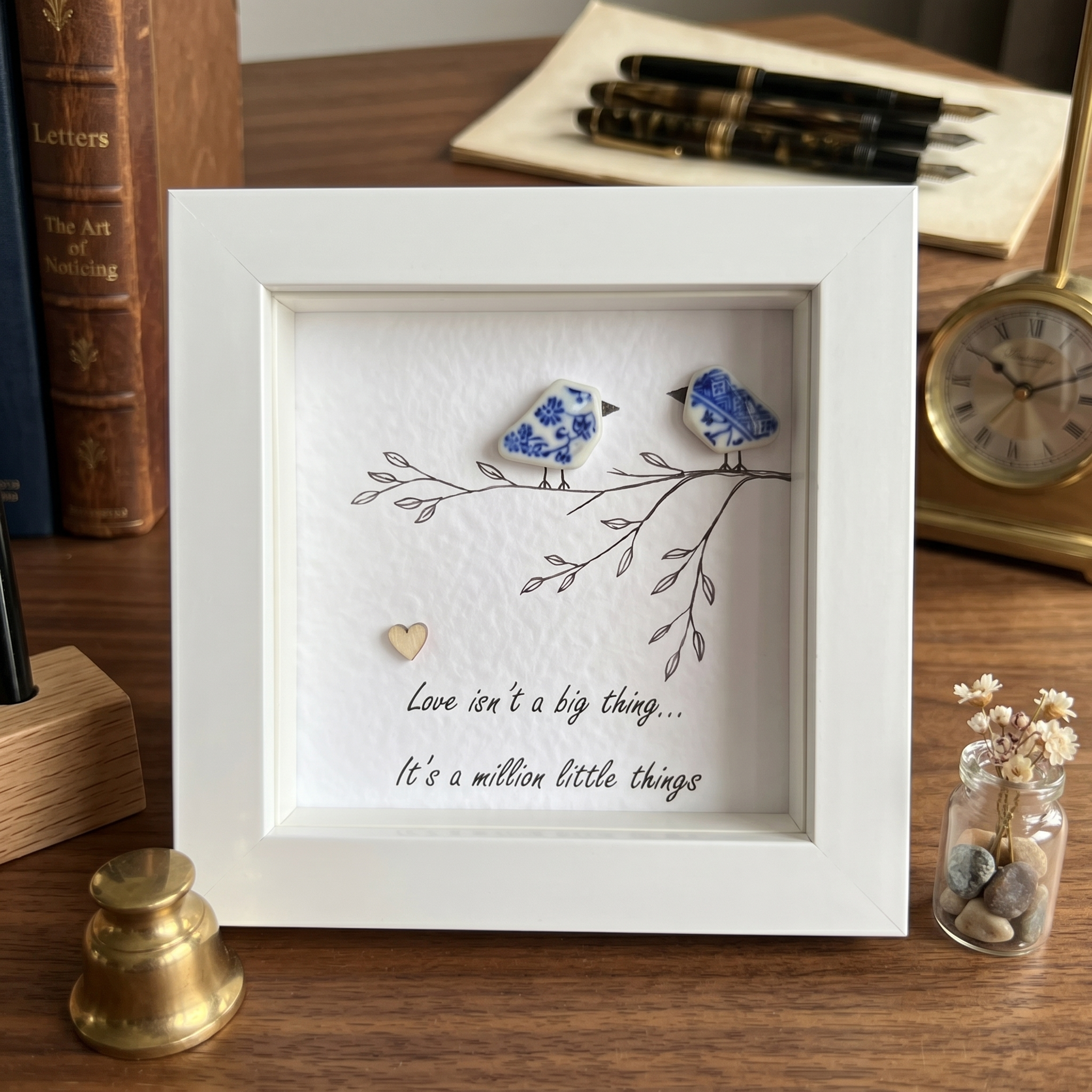 The Porcelain Tiles Art--Love isn't a big thing...