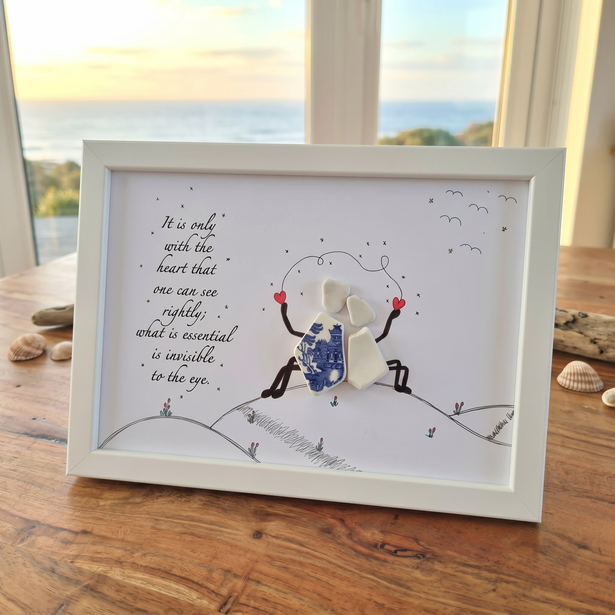 The Porcelain Tiles Art-Not every love needs to be spoken🤝💖