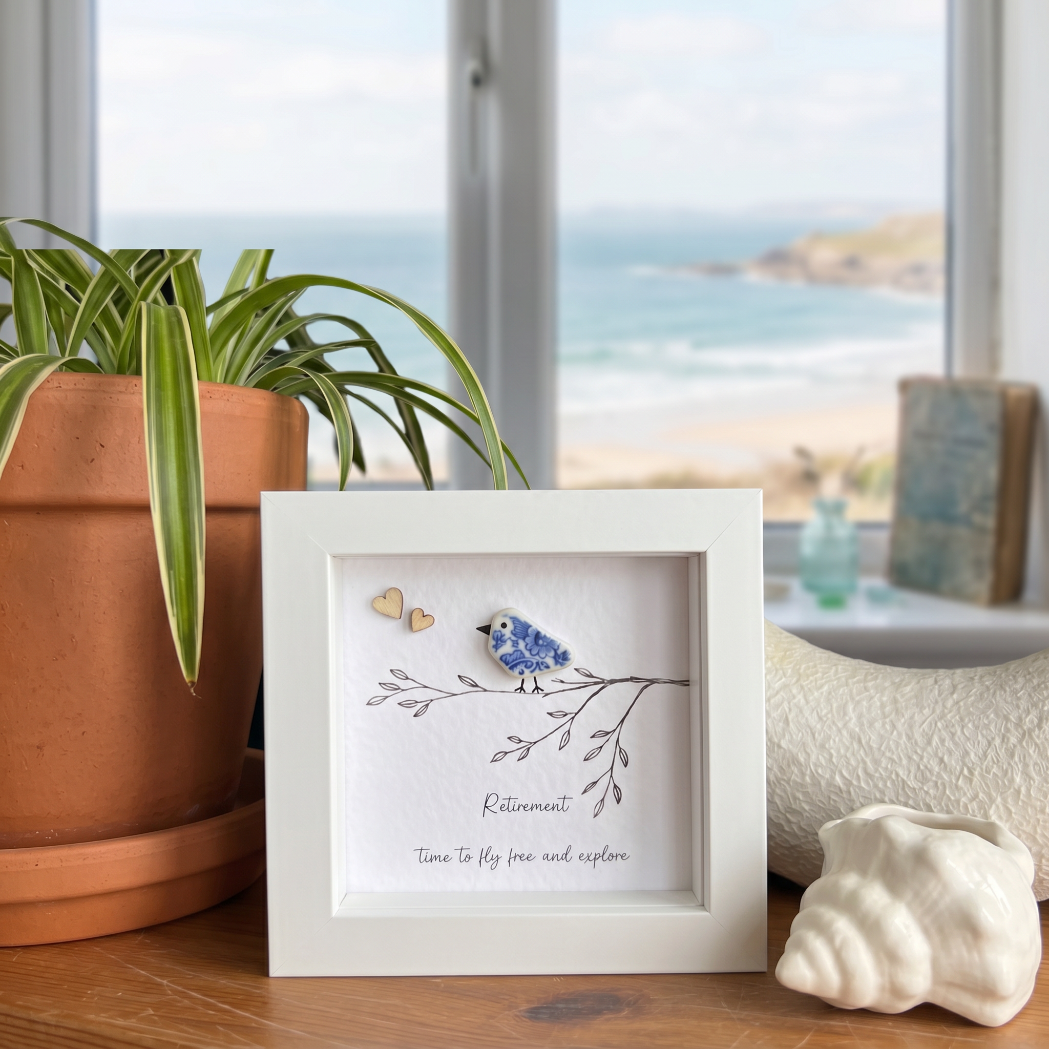 The Porcelain Tiles Art--Time to fly free and explore