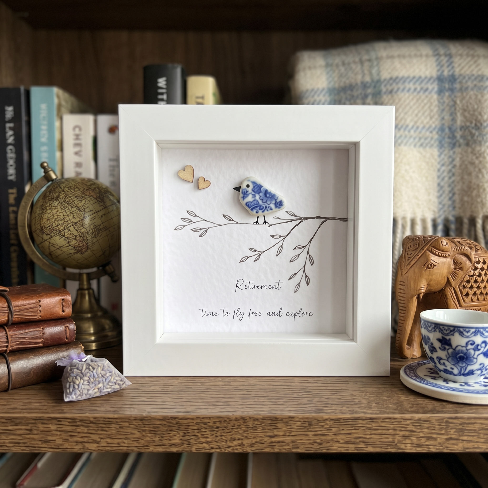 The Porcelain Tiles Art--Time to fly free and explore