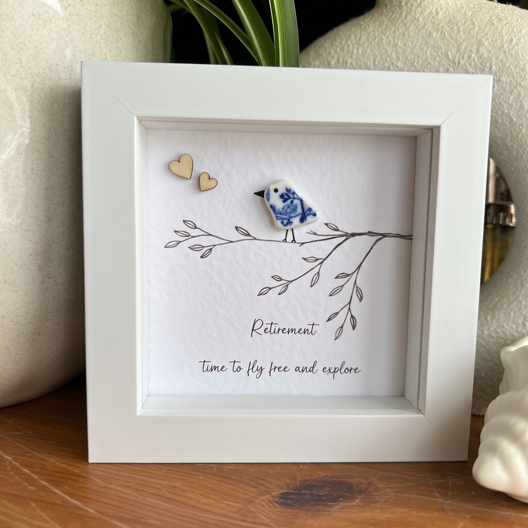The Porcelain Tiles Art--Time to fly free and explore