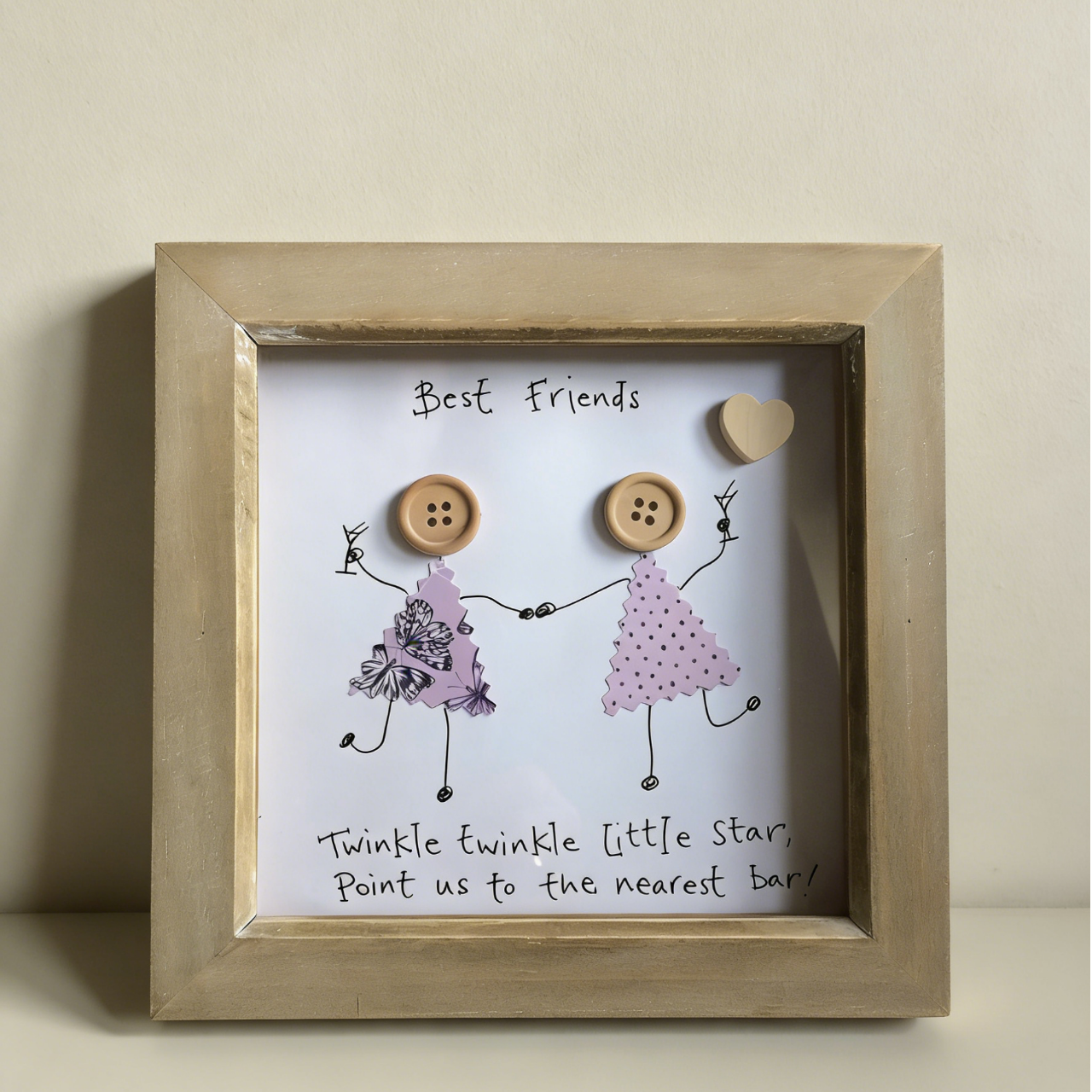 Button Art Decor：family 