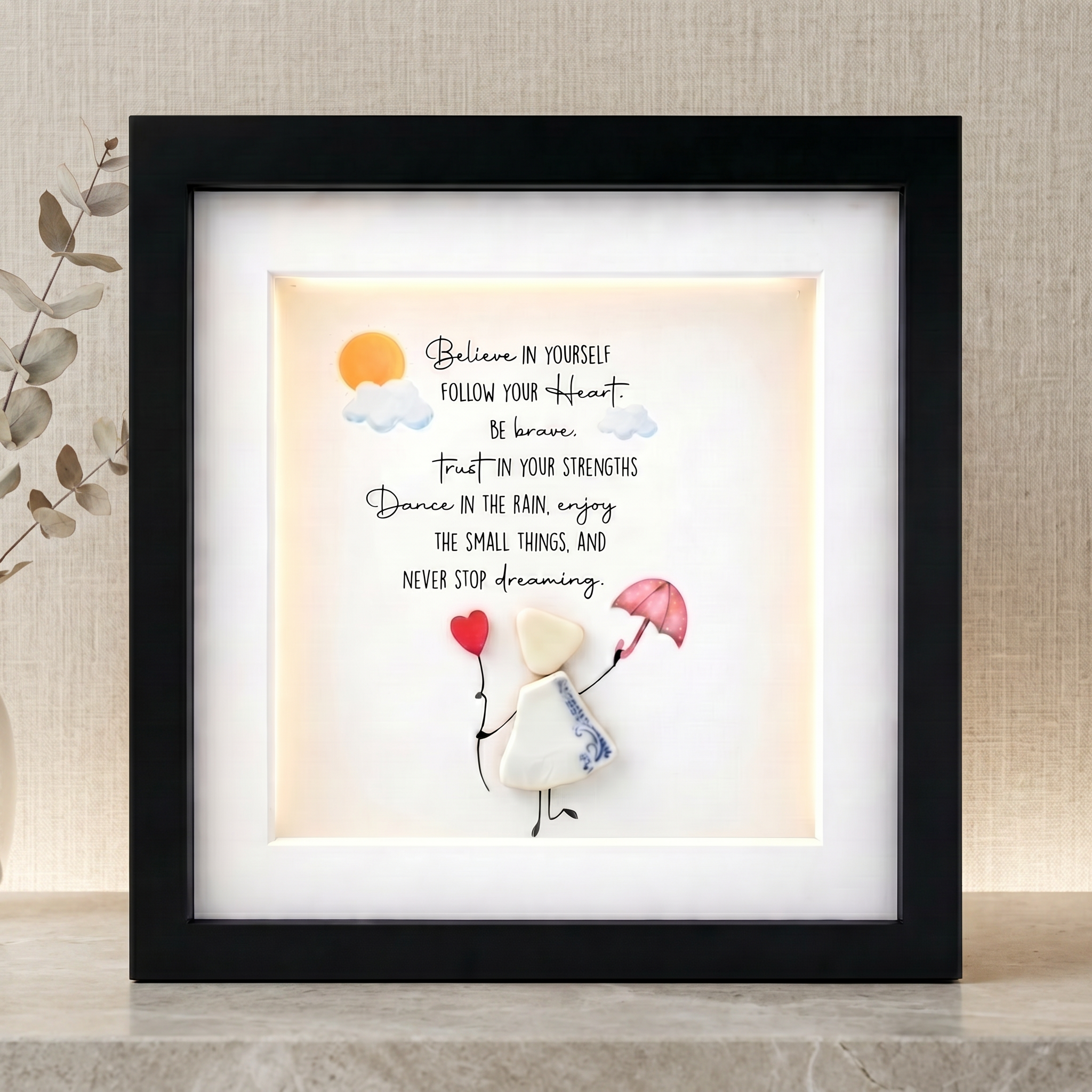 The Porcelain Tiles Art--💫When you believe, every day is filled with sunshine. ☀️