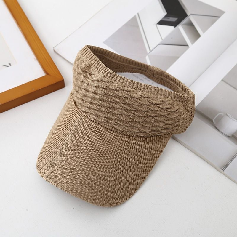 Women's Foldable UPF 50+ Sun Visor Hat | Packable Wide Brim Beach & Sports Cap