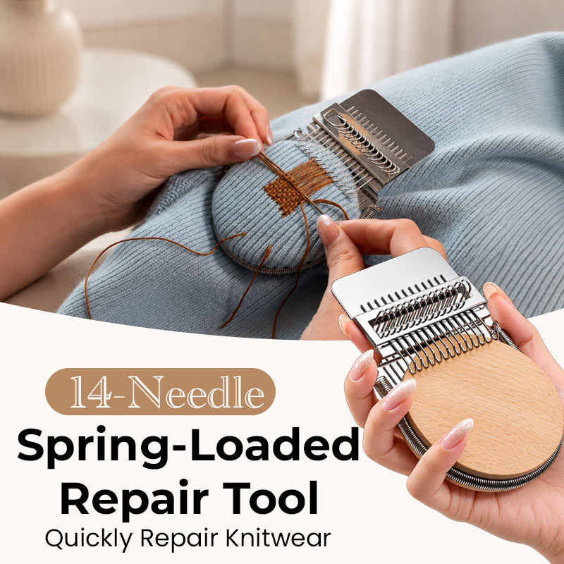 Mini Knitwear Repair Loom - Handheld Darning Tool