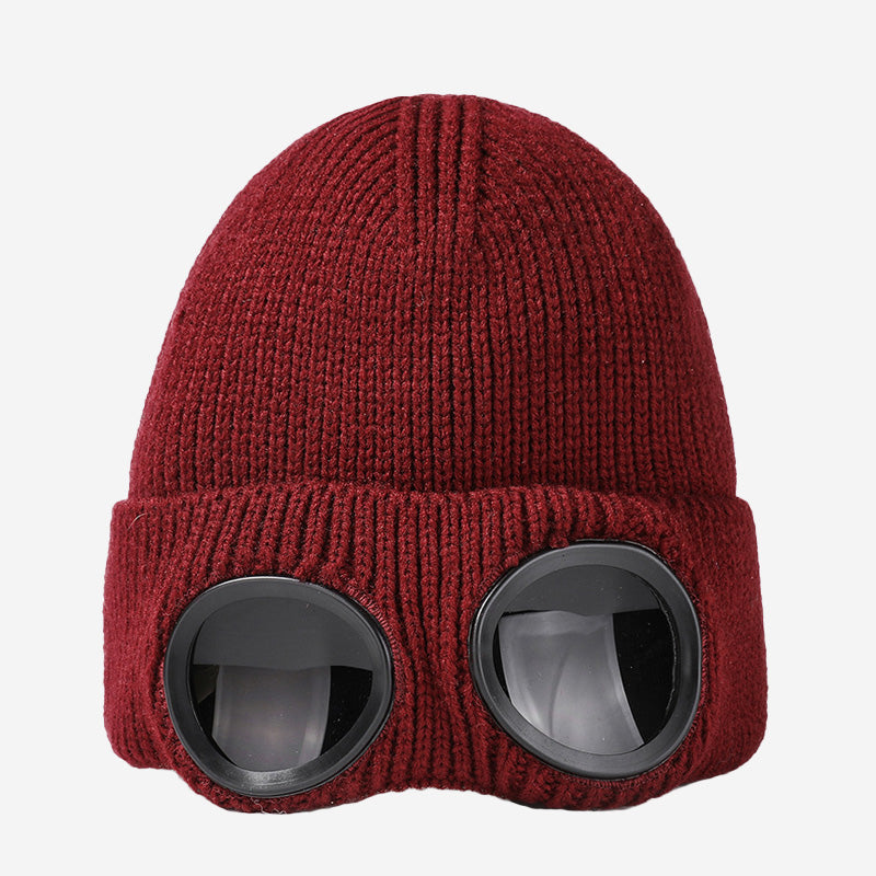 Warm Knitted Outdoor Cap