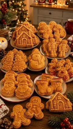 Kerst mini taartvormen