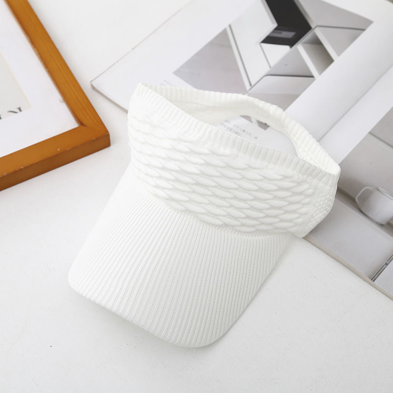 Women's Foldable UPF 50+ Sun Visor Hat | Packable Wide Brim Beach & Sports Cap
