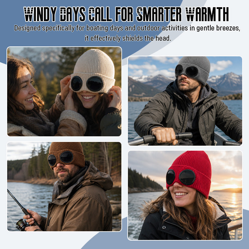 Warm Knitted Outdoor Cap