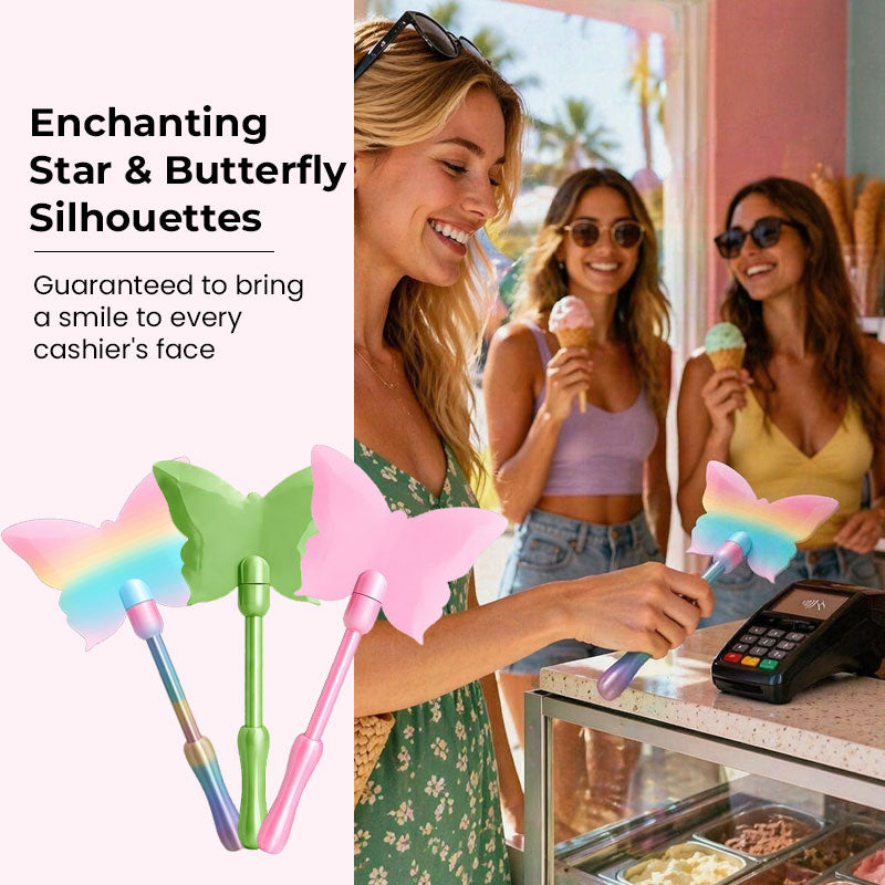 Magic Wand Tap-to-Pay Card Holder: Spark Joy in Every Transaction