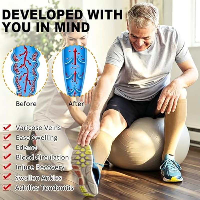 🏃‍♂️ Sports Zipper Socks – Comfort, Support & Easy On/Off