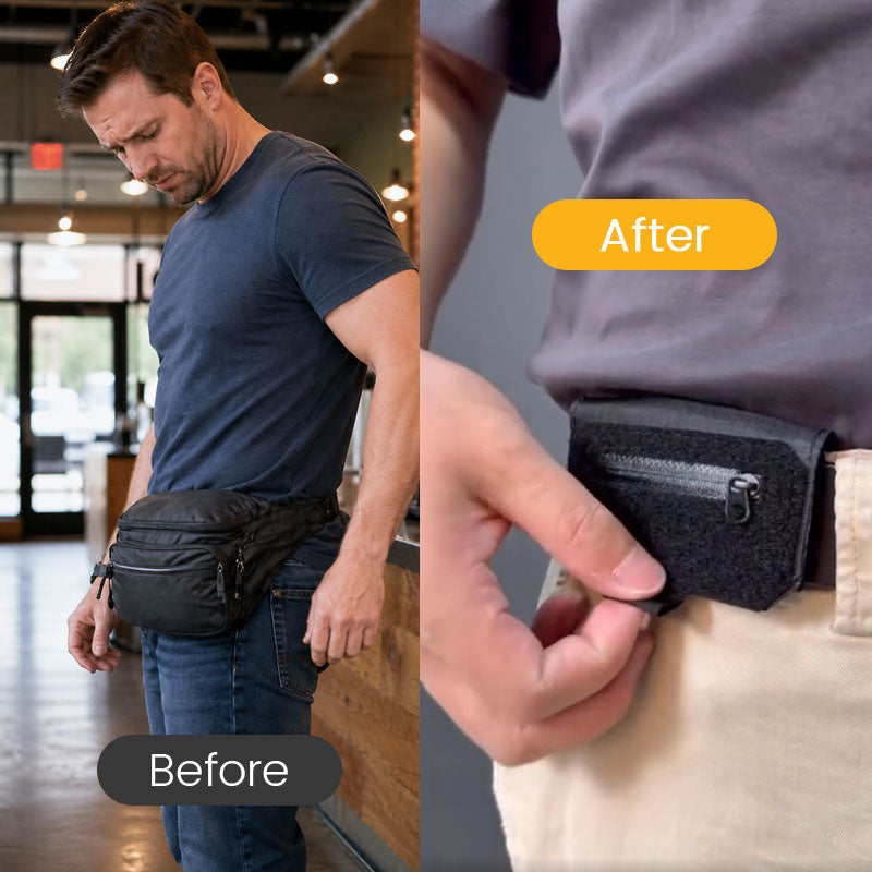 Slim Belt Wallet — Zero Bulk For Your Everyday Carry