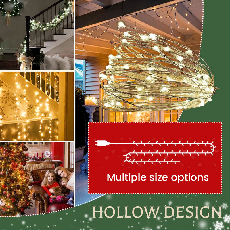 Christmas LED String Lights – Warm Holiday & Home Ambiance Decor