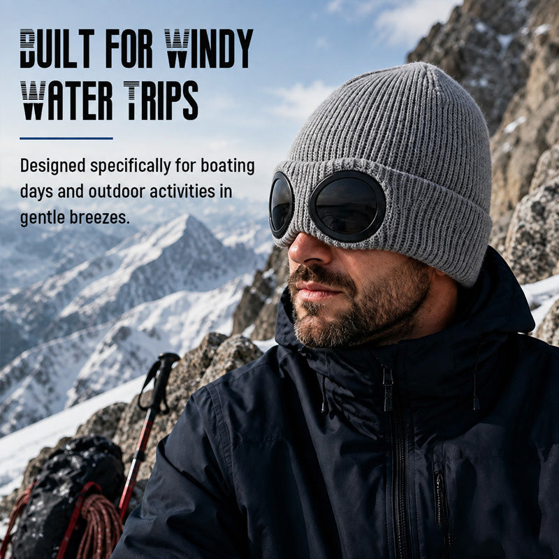 Warm Knitted Outdoor Cap