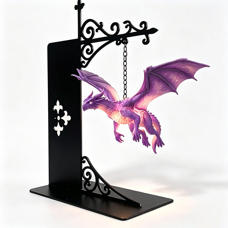 Dragon Bookshelf Lamp - Enchanting Floating Dragon Night Light