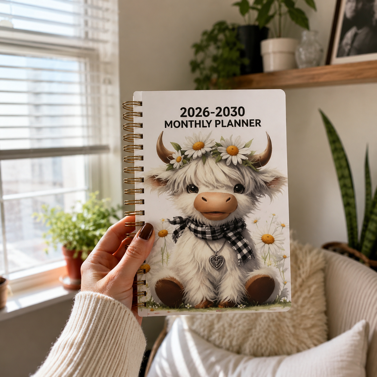 Highland Cattle Theme Project Book