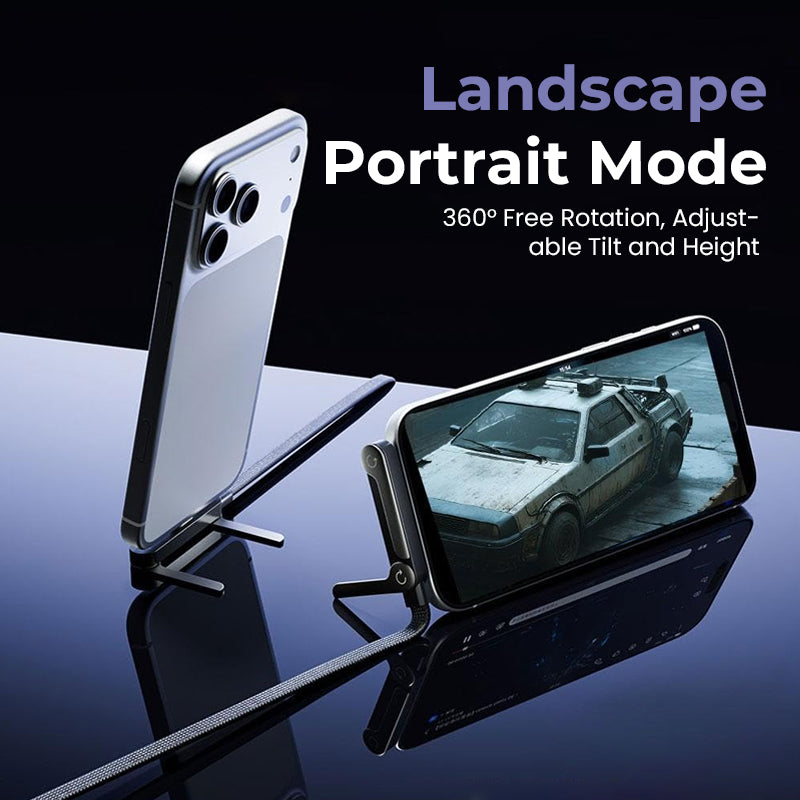 ⚡2-in-1 Invisible Holder Charger Cable – 240W Fast Charging Cord with Built-In Phone Stand