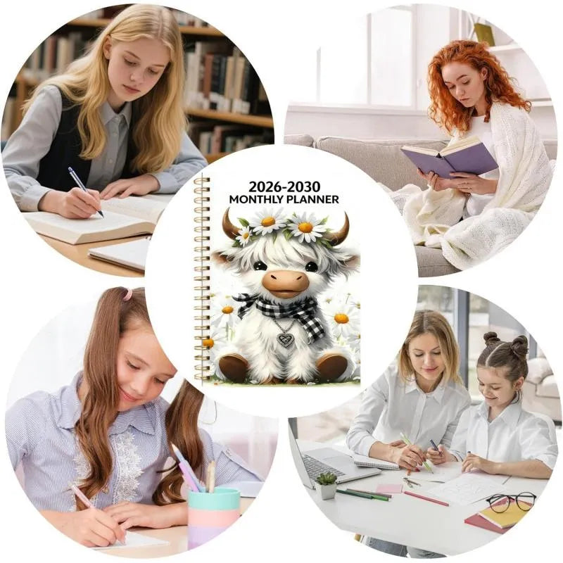 Highland Cattle Theme Project Book