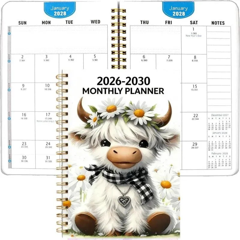 Highland Cattle Theme Project Book