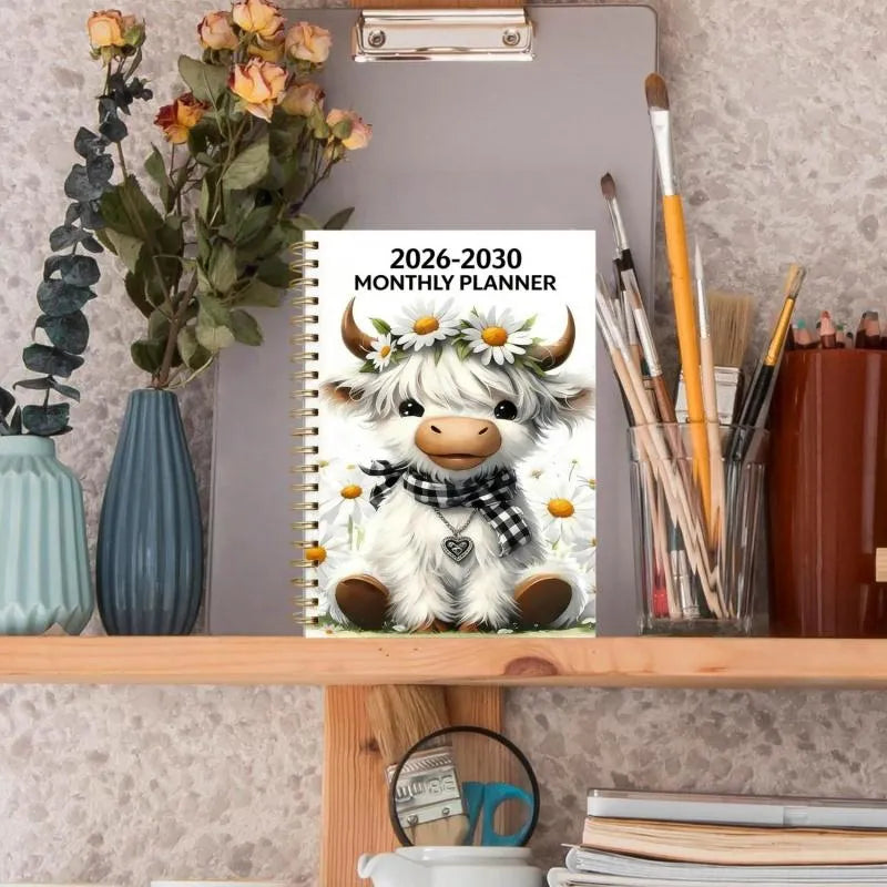 Highland Cattle Theme Project Book