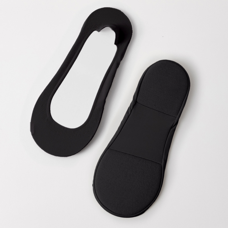 CushionCloud No-Show Socks – Soft Non-Slip Invisible Comfort Socks 👣✨
