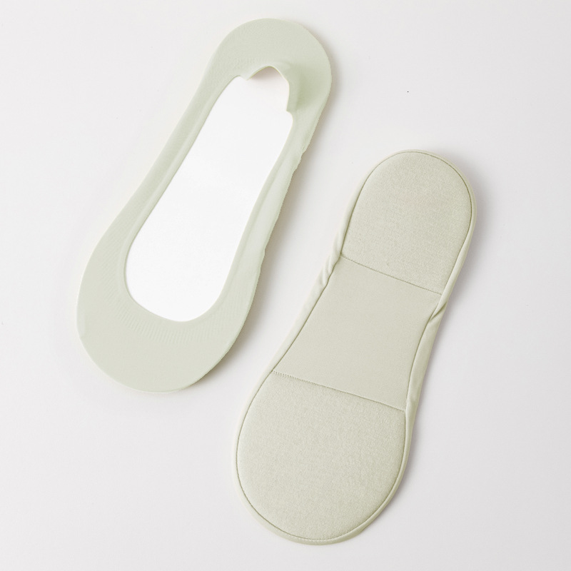 CushionCloud No-Show Socks – Soft Non-Slip Invisible Comfort Socks 👣✨