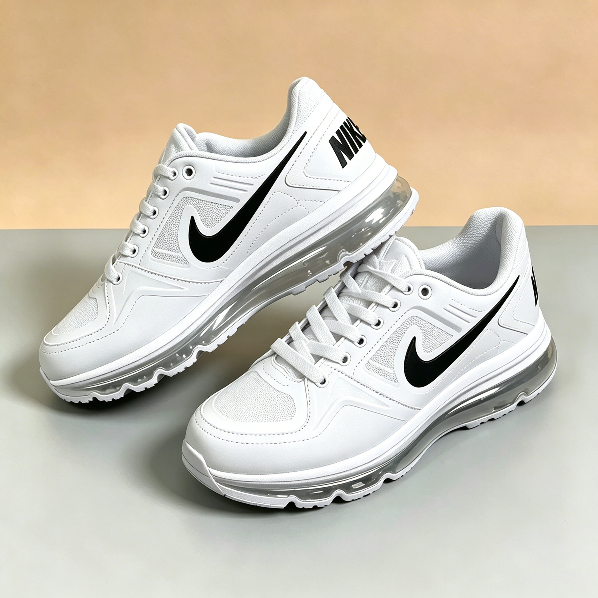 Nike Air Max Férfi Női Futócipő, Telptenyér Légpárna, Lélegző Sportcipő