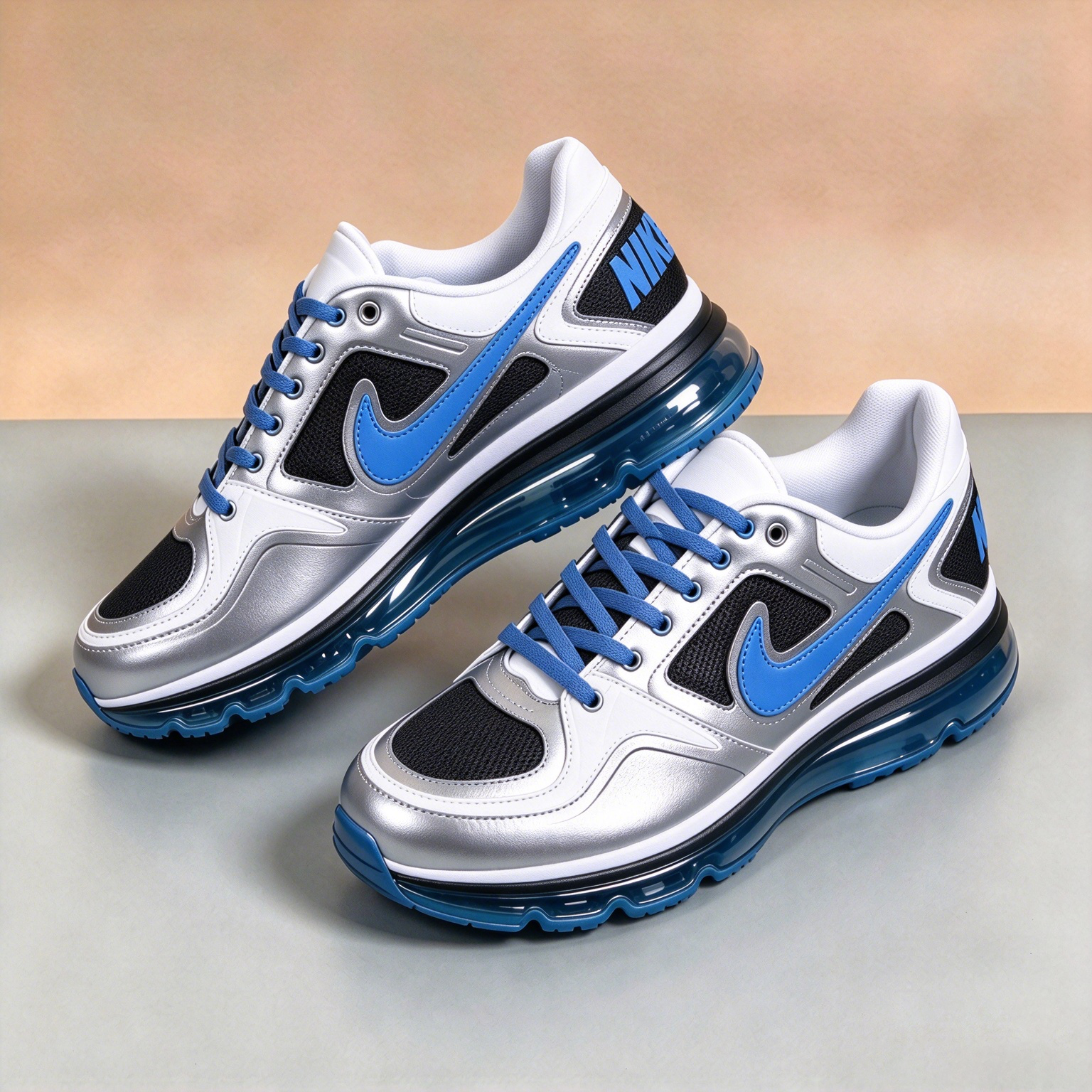 Nike Air Max Férfi Női Futócipő, Telptenyér Légpárna, Lélegző Sportcipő