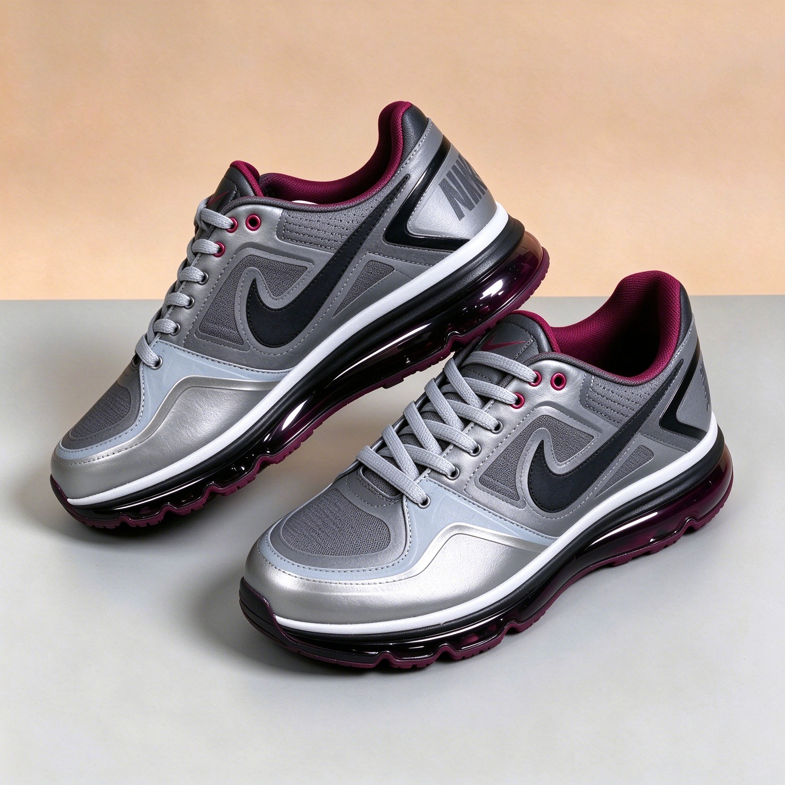 Nike Air Max Férfi Női Futócipő, Telptenyér Légpárna, Lélegző Sportcipő