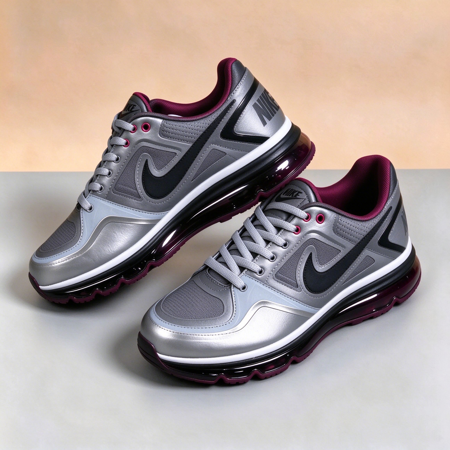 Nike Air Max Férfi Női Futócipő, Telptenyér Légpárna, Lélegző Sportcipő